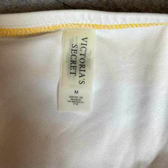 Victoria's Secret Yellow and White Bikini - Picture 4 of 11